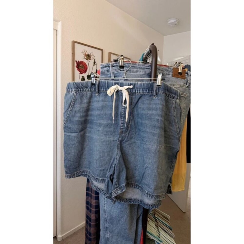 Judy Blue Pull-On Drawstring Denim Shorts 3XL